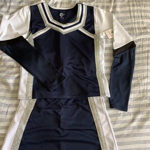 Chasse Bravo Cheerleader Uniform BNWOT Adult Large